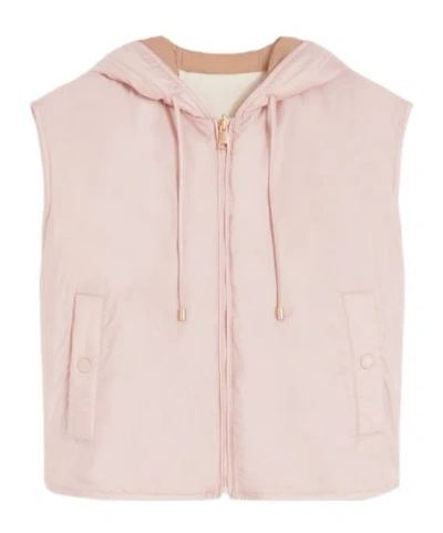 Weekend Max Mara Sleeveless Cotton Vest In Neutral