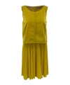 Weekend Max Mara Sleeveless Dress In Brown