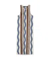 Weekend Max Mara Lacca Dress In Patterned Viscose In White