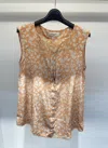 Weekend Max Mara Sleeveless Shirt In Nude