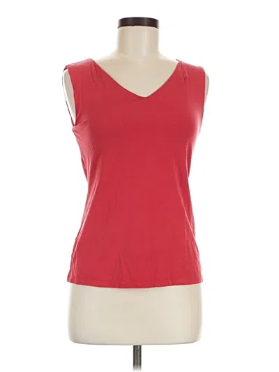 Pre-owned Weekend Max Mara Sleeveless T-shirt In Red