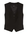 Weekend Max Mara Sleeveless Vest In Black
