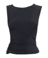 Weekend Max Mara Sleeveless Vest In Black