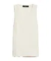 Weekend Max Mara Sleeveless Vest In White