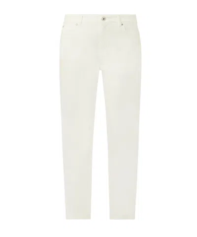 Weekend Max Mara Slim-fit Stretch Cotton Jeans In Neutral