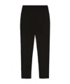 Weekend Max Mara Slim-fit Stretch Cotton Pants In Black
