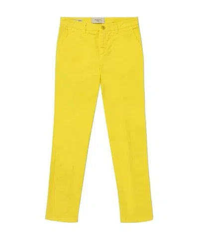 Weekend Max Mara Slim Jeans In Yellow