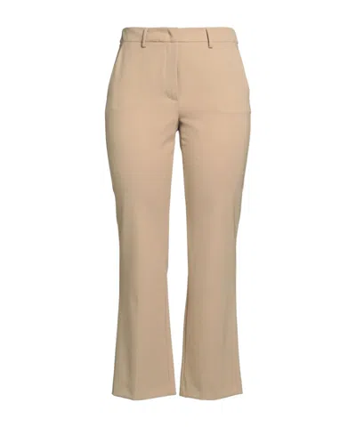 Weekend Max Mara Slim Straight Pants In Brown