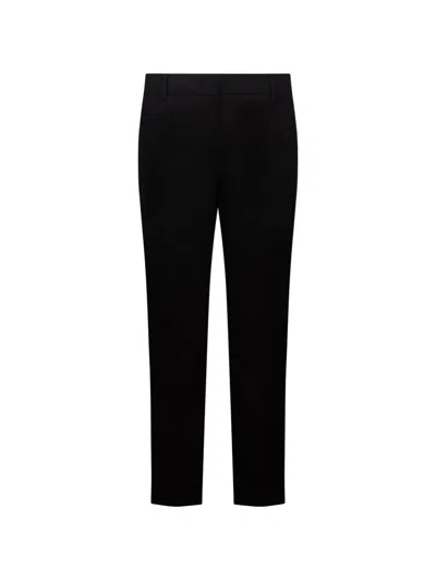 Weekend Max Mara Slim-fit Cropped Trousers In Black