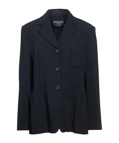 Weekend Max Mara Slim-fit Single- Blazer In Blue