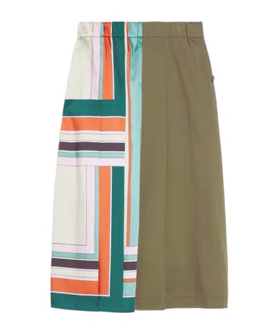 WEEKEND MAX MARA WEEKEND MAX MARA LALLO PRINTED MIDI SKIRT