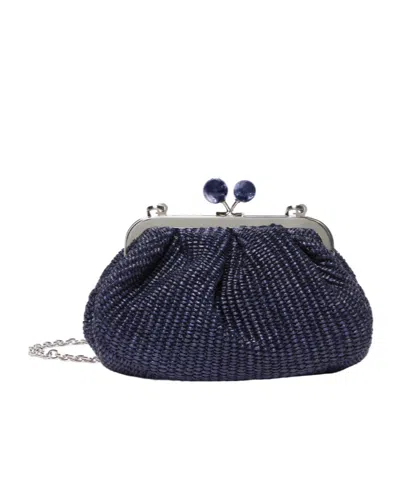 Weekend Max Mara Small Chain Shoulder Bag In Black