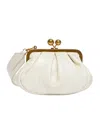 Weekend Max Mara Small Crinkled Leather Pasticcino Bag