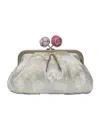 Weekend Max Mara Small Logo Pasticcino Bag In Gray