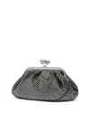 Weekend Max Mara Small Pasticcino Bag In Black