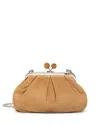 Weekend Max Mara Small Pasticcino Bag In Brown