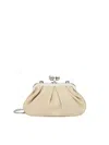 Weekend Max Mara Small Pasticcino Shoulder Bag In Nude