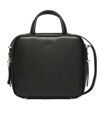 Weekend Max Mara Small Zippered Shoulder Bag In Black