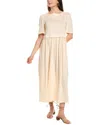 Weekend Max Mara Snack Maxi Dress In Beige