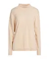 Weekend Max Mara Solid Colour Polo Necks In Pink