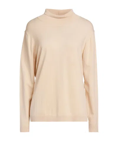 Weekend Max Mara Solid Colour Polo Necks In Pink