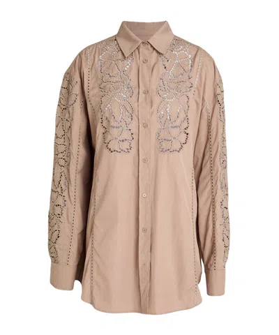 Weekend Max Mara Solid-color Shirt In Pink