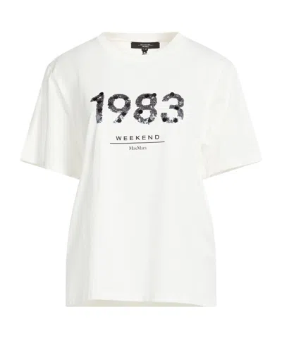 Weekend Max Mara Solidcolor Shortsleeve Tshirt In Black