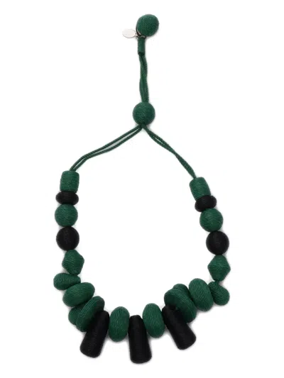 WEEKEND MAX MARA SORAIA ROPE-DETAIL BEADED NECKLACE
