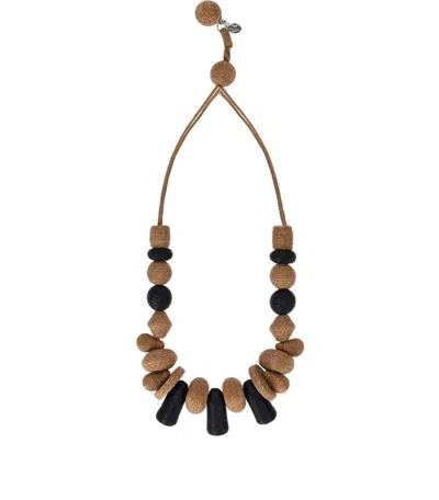 Weekend Max Mara Soraia Tan Necklace