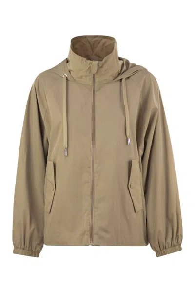 Weekend Max Mara Spuma - Technical Taffeta Windbreaker Jacket In Multi