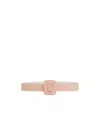 Weekend Max Mara Square Buckle Belt In Brown