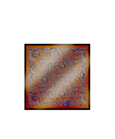 Weekend Max Mara Square Silk Scarf In Multi
