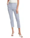 Weekend Max Mara Starlet Linen-blend Trouser In Blue