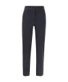 Weekend Max Mara Straight Casual Pants In Black
