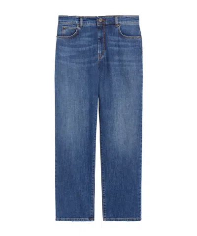 Weekend Max Mara Straight-fit Denim Jeans In Blue