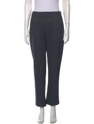 Pre-owned Weekend Max Mara Straight Leg Pants In Blue