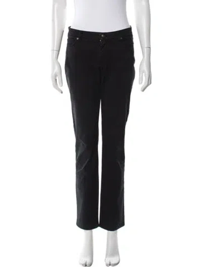 Pre-owned Weekend Max Mara Straight Leg Pants In Blue