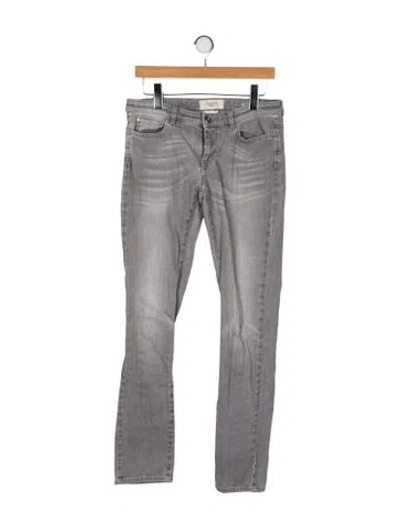 Pre-owned Weekend Max Mara Straight Leg Pants In Gray