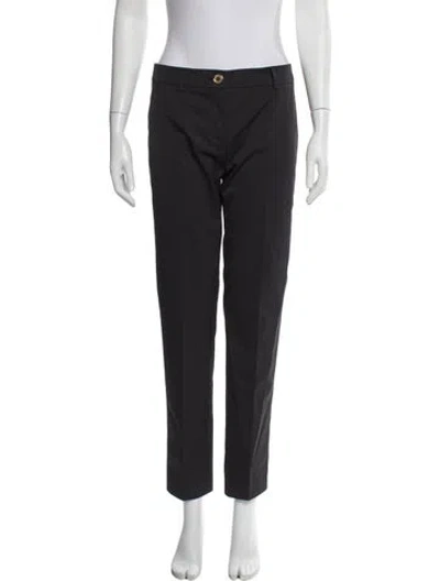 Pre-owned Weekend Max Mara Straight Leg Pants In Gray