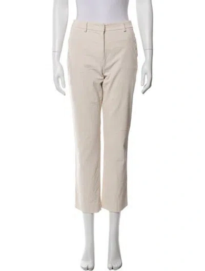 Pre-owned Weekend Max Mara Straight Leg Pants In Gray