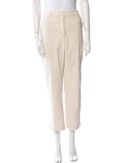 Pre-owned Weekend Max Mara Straight Leg Pants In Neutral