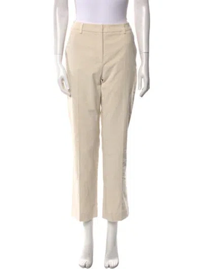 Pre-owned Weekend Max Mara Straight Leg Pants In Neutral