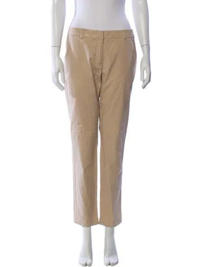 Pre-owned Weekend Max Mara Straight Leg Pants In Neutral