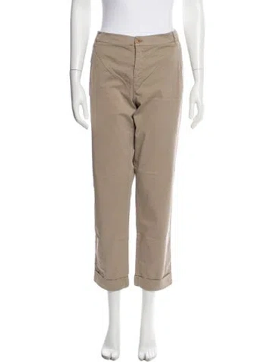 Pre-owned Weekend Max Mara Straight Leg Pants In Neutral