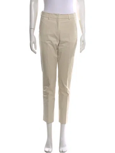 Pre-owned Weekend Max Mara Straight Leg Pants In Neutral