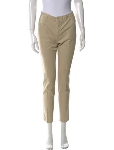 Pre-owned Weekend Max Mara Straight Leg Pants In Neutral