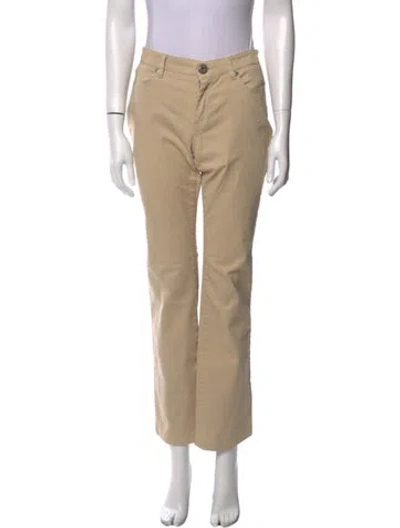 Pre-owned Weekend Max Mara Straight Leg Pants In Neutral