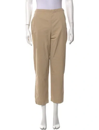 Pre-owned Weekend Max Mara Straight Leg Pants In Neutrals