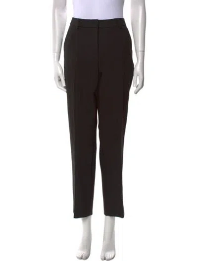 Pre-owned Weekend Max Mara Straight Leg Pants W/ Tags In Black