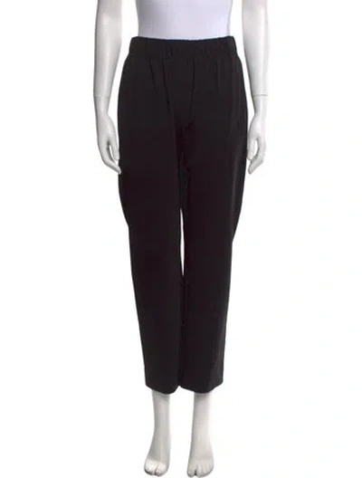 Pre-owned Weekend Max Mara Straight Leg Pants W/ Tags In Black